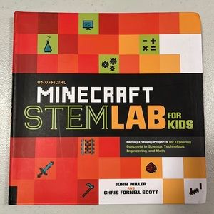 Minecraft STEM LAB book for kids